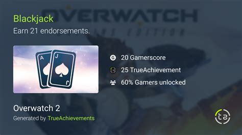 overwatch blackjack achievement|Achievements .